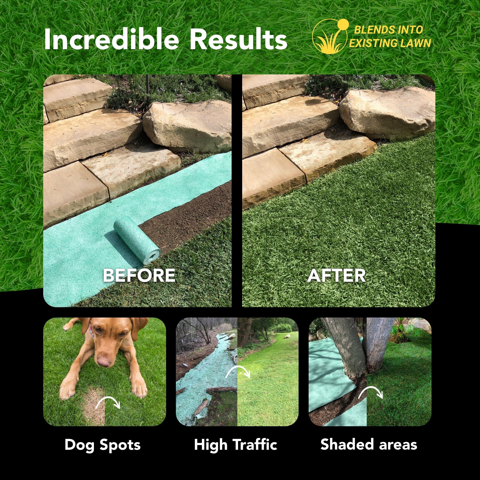 Lawn Repair Roll (50 sq ft roll)