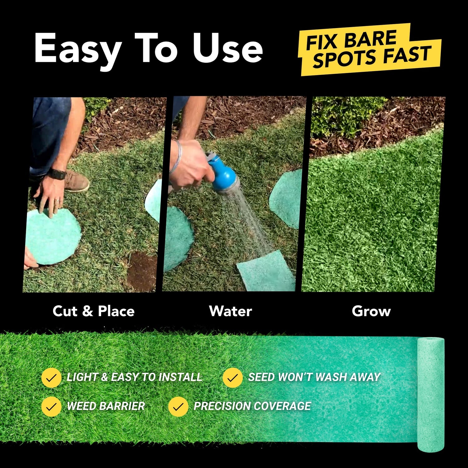 Lawn Repair Roll (50 sq ft roll)