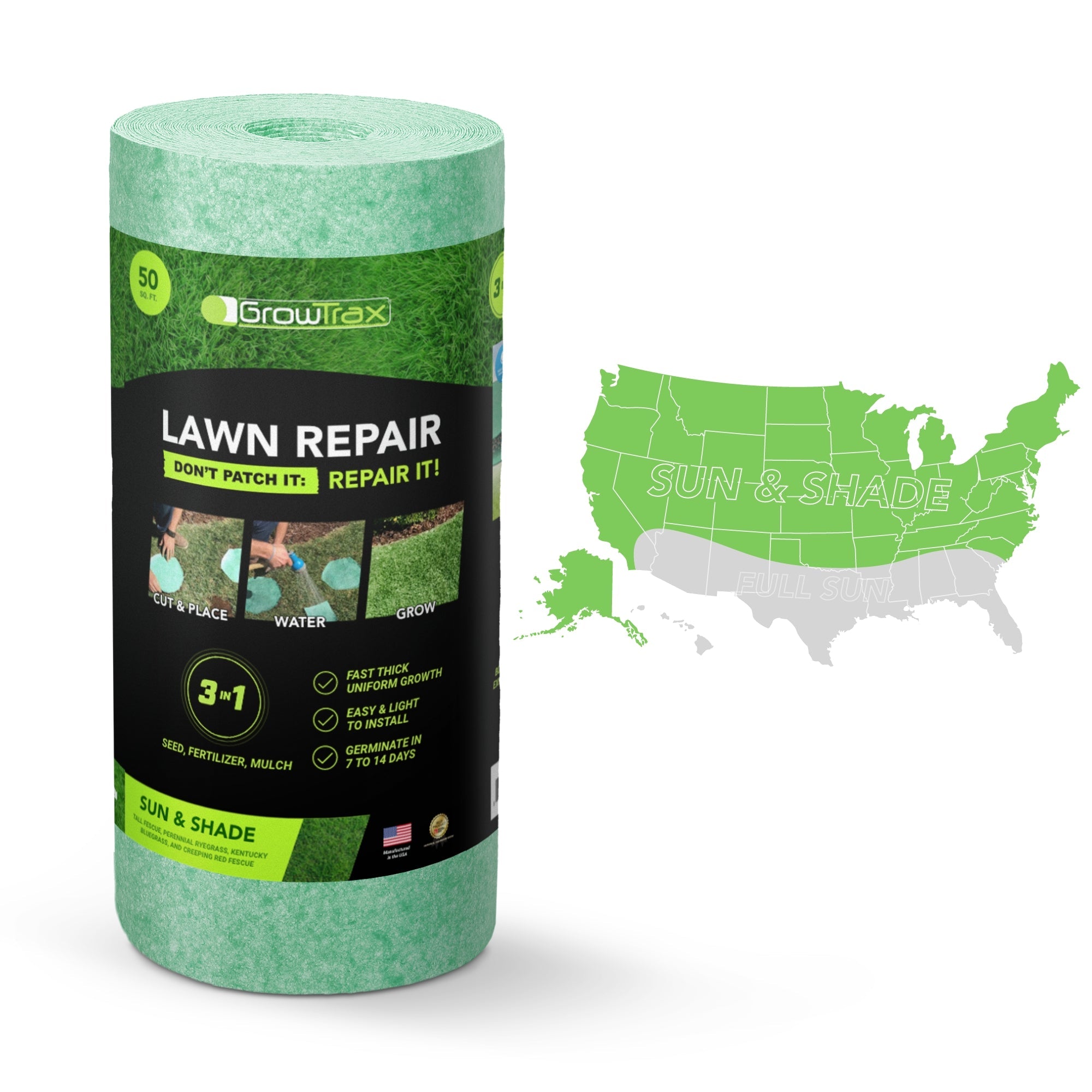Lawn Repair Roll (50 sq ft roll)