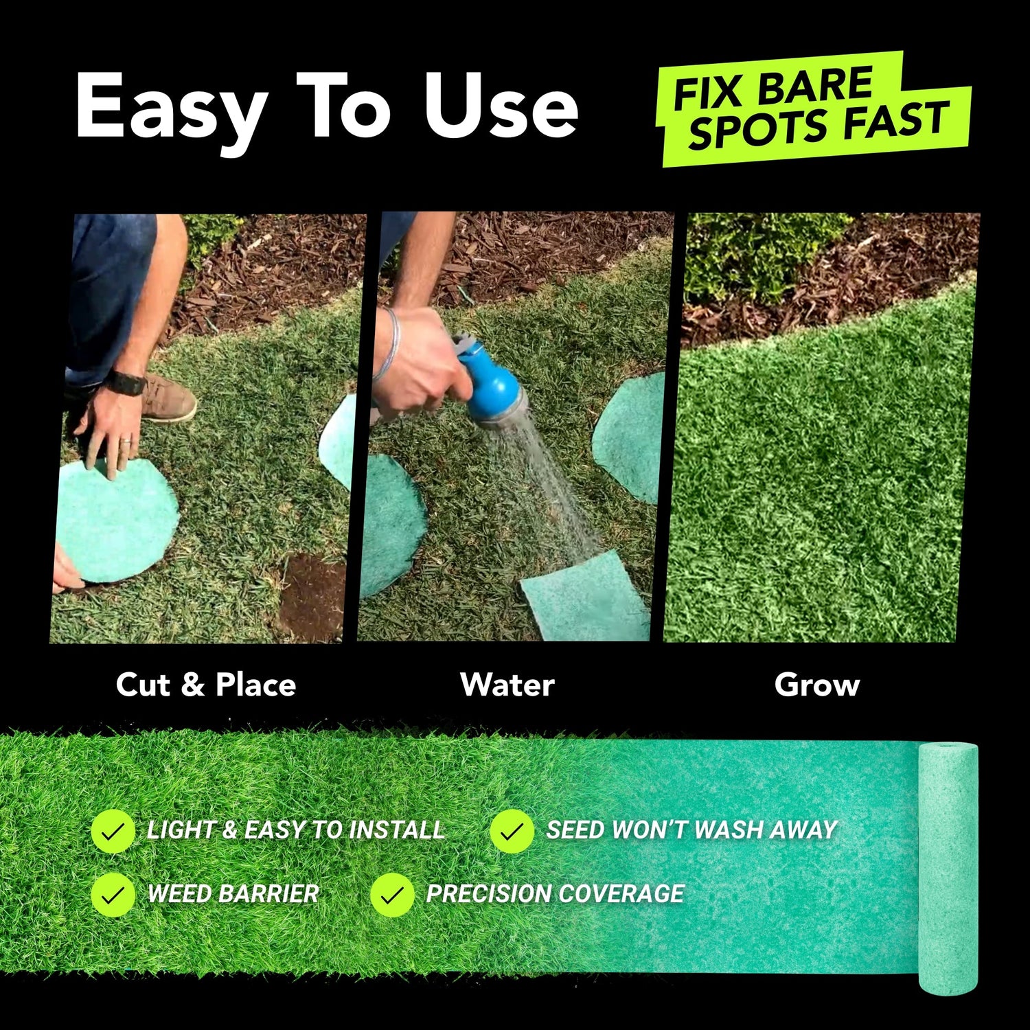Lawn Repair Roll (50 sq ft roll)